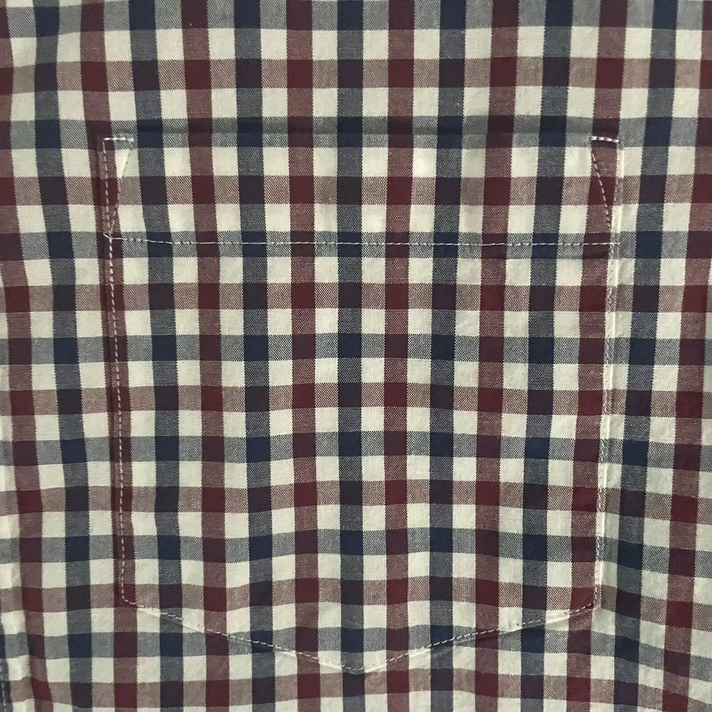 J Crew Shirt‎ Mens S Flex Washed Red Plaid Long Sleeve Button Down
